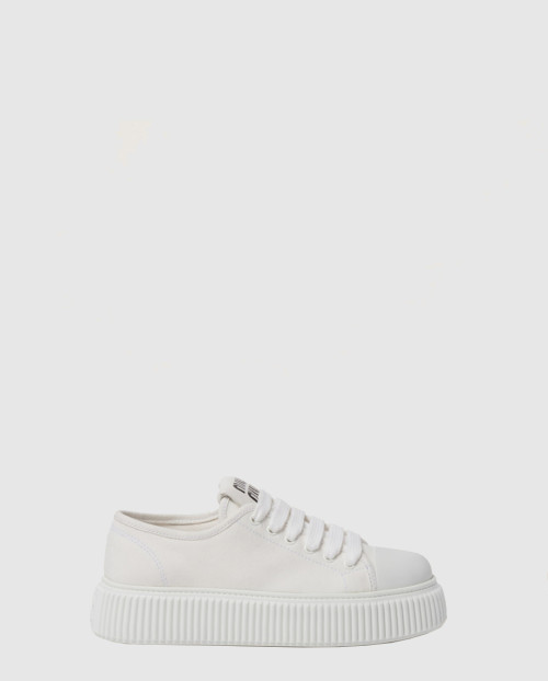 [MIUMIU-미우미우]데님 스니커즈 F0009