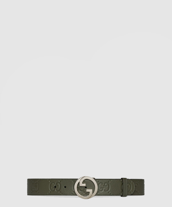 [GUCCI-구찌]블론디 라인 와이드핏 벨트 703147