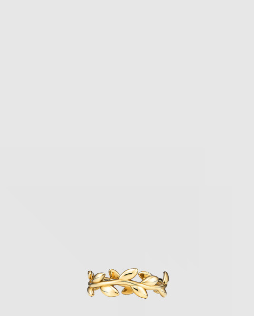 [TIFFANY-티파니]올리브 리프 밴드 반지