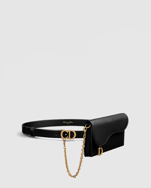 [DIOR-디올]새들 파우치 벨트 B0454