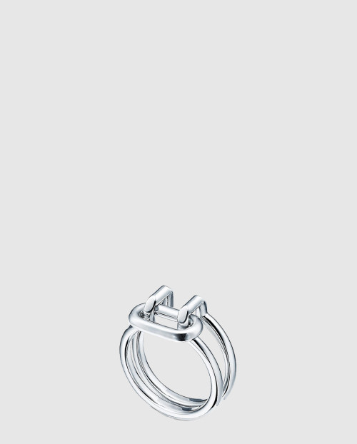 [TIFFANY-티파니]스털링 실버 투 로우 반지