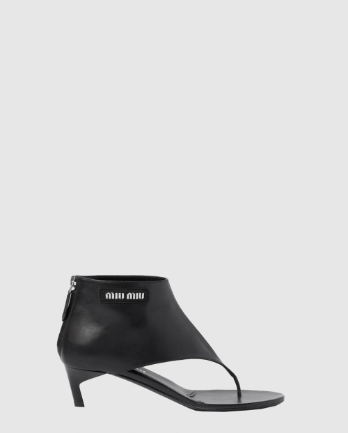 [MIUMIU-미우미우]레더 부츠 F0002