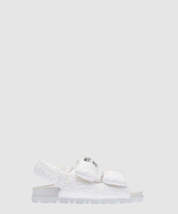 [MIUMIU-미우미우]테리 클로스 샌들 F0009