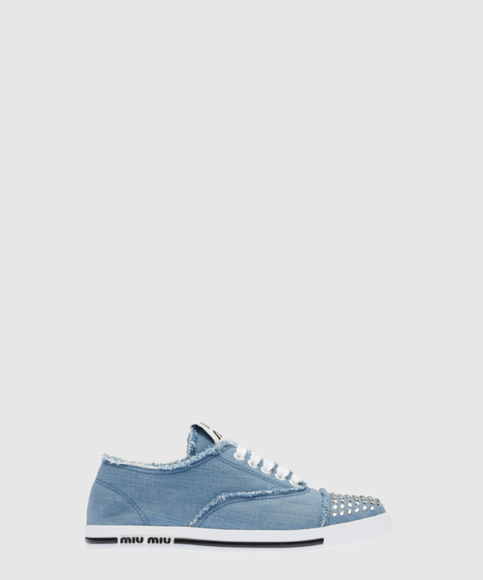 레플리카|이미테이션 miumiu-미우미우데님-스니커즈-f0e93