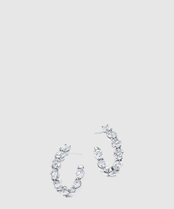 [TIFFANY-티파니]인사이드 아웃 후프 귀걸이