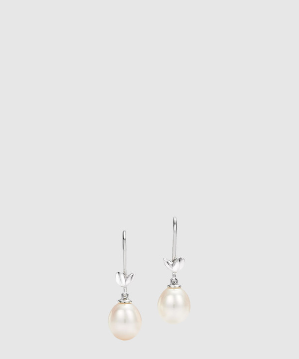 [TIFFANY-티파니]올리브 리프 드롭 귀걸이