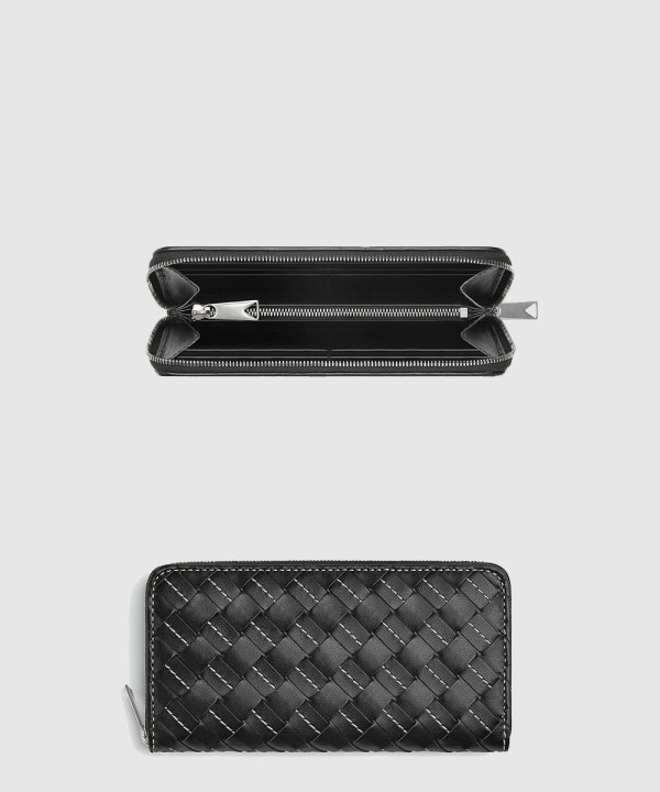 [BOTTEGA-보테가베네타]인트레치아토 지퍼월렛 749427