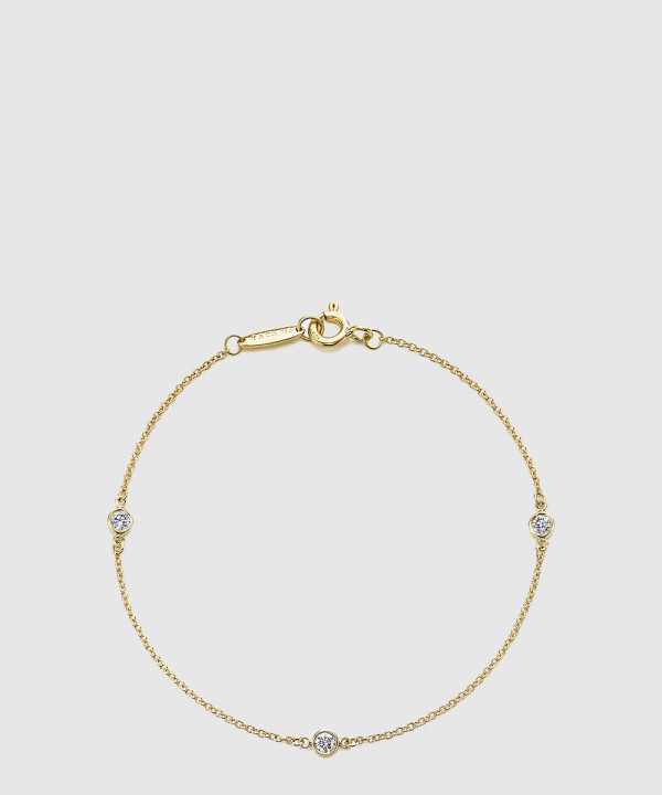 [TIFFANY-티파니]다이아몬드 바이 더 야드 팔찌