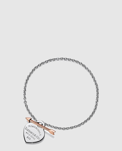 [TIFFANY-티파니]러브스트럭 하트 태그 팔찌