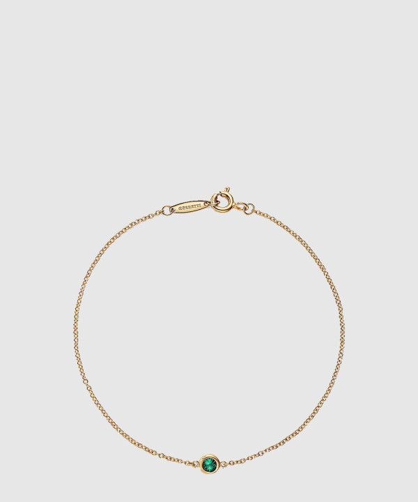 [TIFFANY-티파니]컬러 바이 더 야드 에메랄드 팔찌