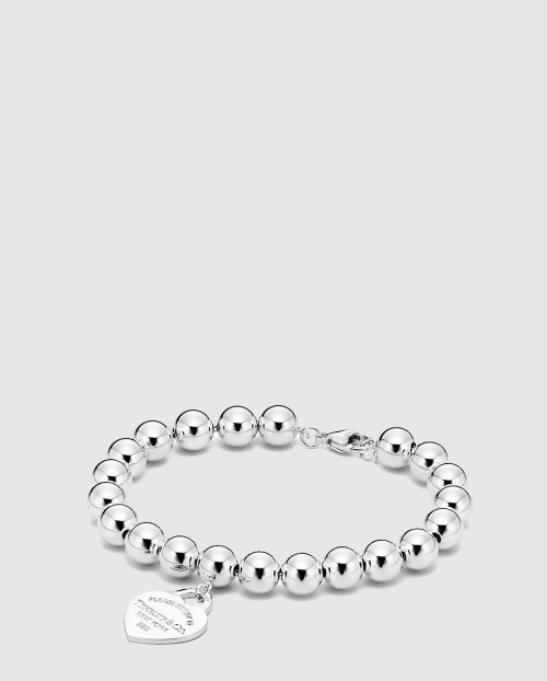 [TIFFANY-티파니]하트 태그 팔찌