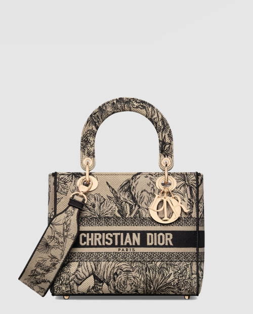 [DIOR-디올]레이디백 디라이트 미듐 M0565