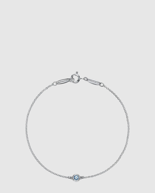 [TIFFANY-티파니]컬러 바이 더 야드 아쿠아마린 팔찌