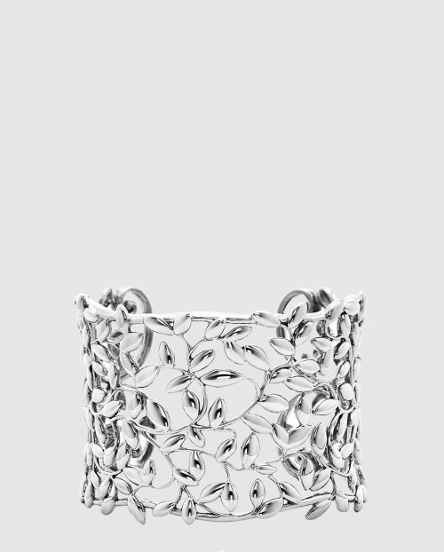 [TIFFANY-티파니]올리브 리프 커프 팔찌