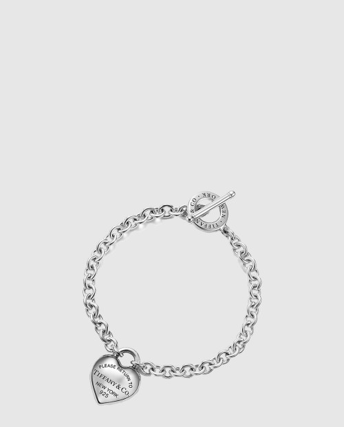 [TIFFANY-티파니]풀 하트 토글 팔찌