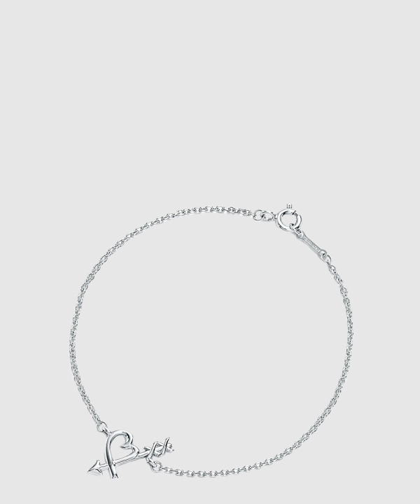 [TIFFANY-티파니]러빙 하트 애로우  팔찌