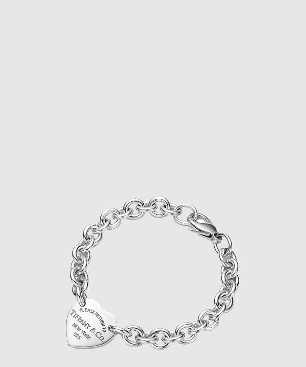 [TIFFANY-티파니]하트 태그 팔찌