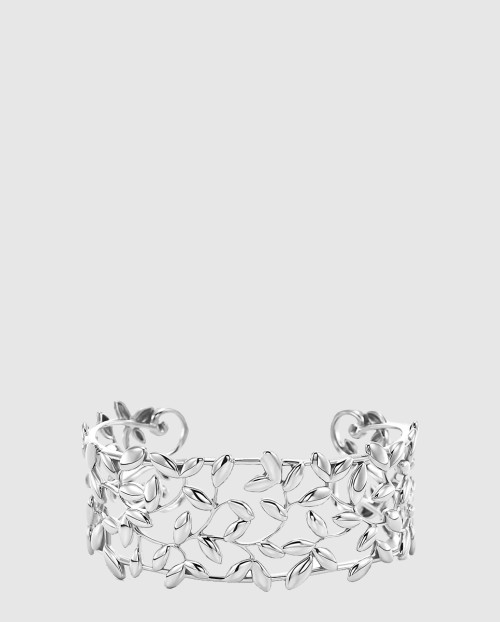 [TIFFANY-티파니]올리브 리프 커프 팔찌