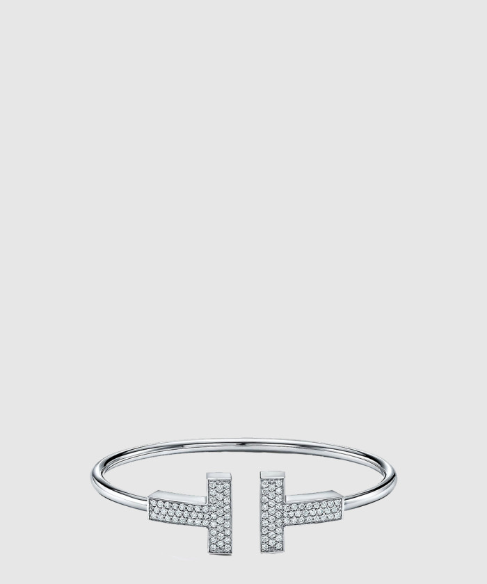 레플리카|이미테이션 tiffany-티파니와이드-다이아몬드-와이어-팔찌