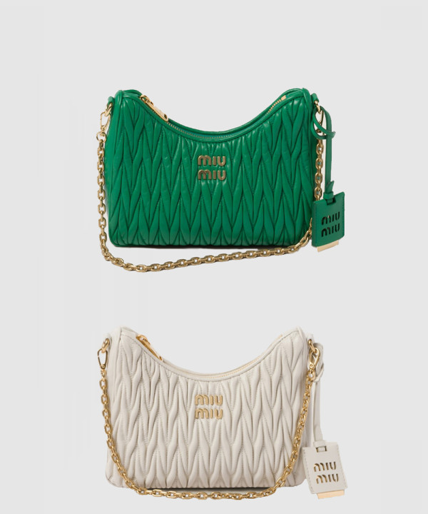 [MIUMIU-미우미우]마테라쎄 나파 숄더백 5BH211