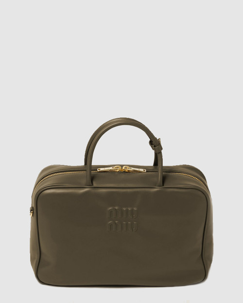 [MIUMIU-미우미우]레더 탑핸들백 5BB117