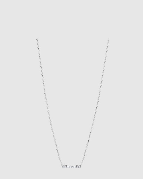 [TIFFANY-티파니]키 바 펜던트 목걸이