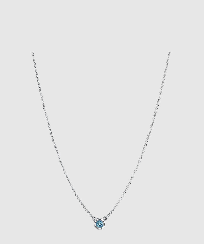 레플리카|이미테이션 tiffany-티파니컬러-바이-더-야드-아쿠아마린-펜던트-목걸이