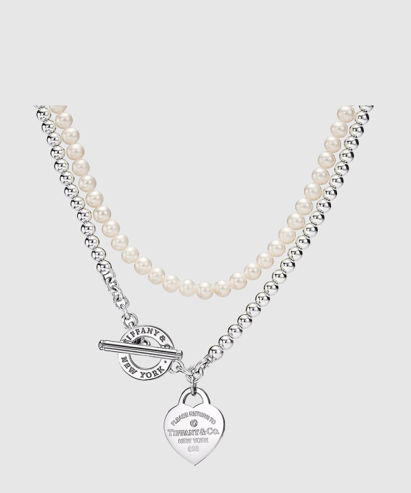 [TIFFANY-티파니]랩 목걸이