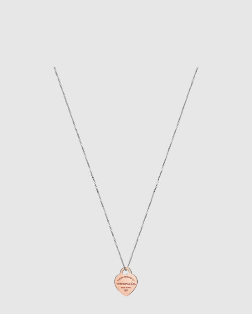 [TIFFANY-티파니]하트 태그 펜던트 스털링 목걸이