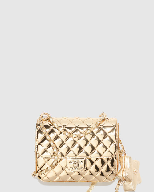 [CHANEL-샤넬]메탈 플랩 백팩 AS4649