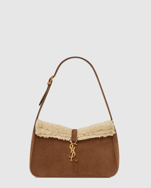 [SAINT LAURENT-생로랑]LE 5 A 7 호보백 시어링 657228