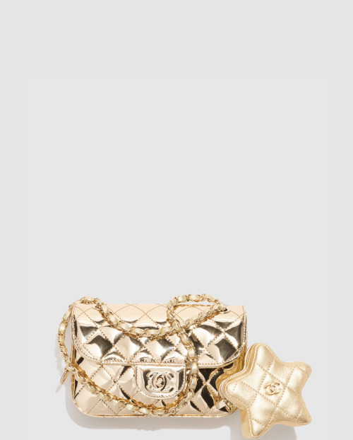 [CHANEL-샤넬]메탈 미니 플랩백 AS4646