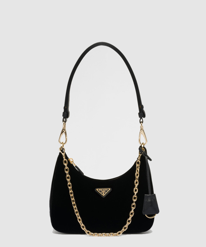 레플리카|이미테이션 prada-프라다리에디션-벨벳-호보백-1bc204