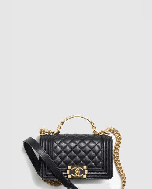 [CHANEL-샤넬]보이백 탑핸들 스몰 A94805