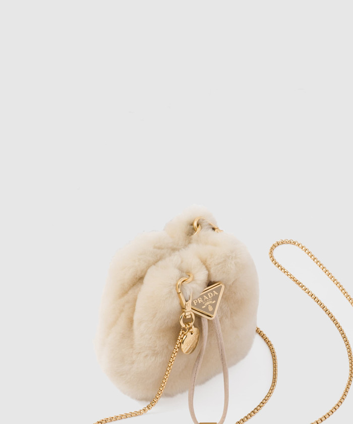 레플리카|이미테이션 prada-프라다시어링-미니-파우치-1nr016