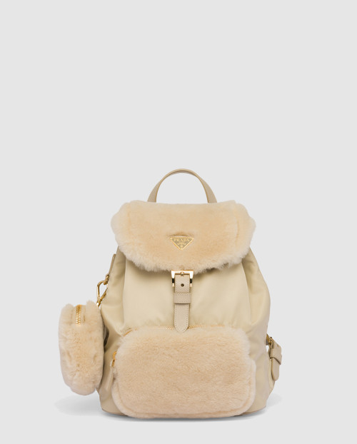 [PRADA-프라다]리나일론 시어링 백팩 1BZ074