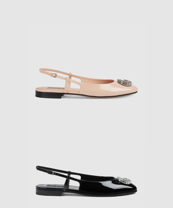 [GUCCI-구찌]더블 G 발레리나 플랫 762765