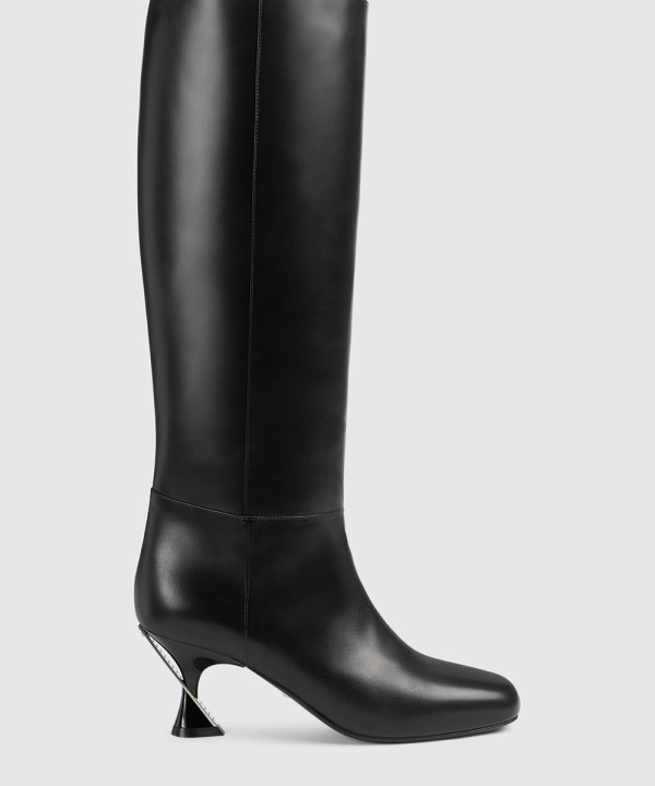 [GUCCI-구찌]플레인 하이 부츠 757738