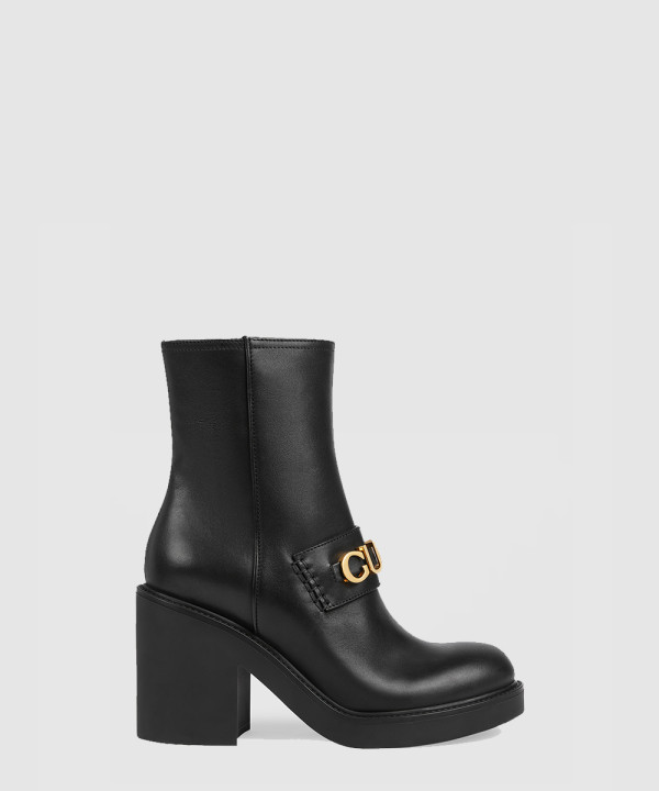 [GUCCI-구찌]로고 앵클부츠 750538