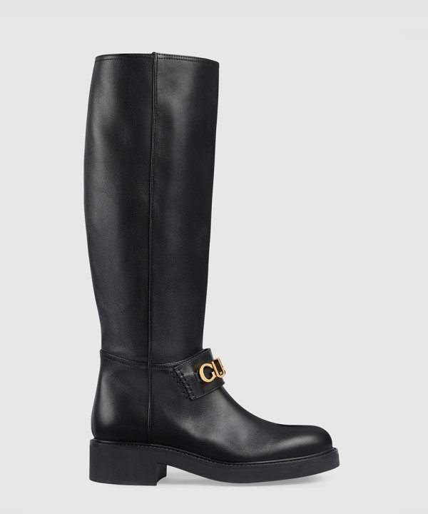[GUCCI-구찌]레더 롱 부츠 752517