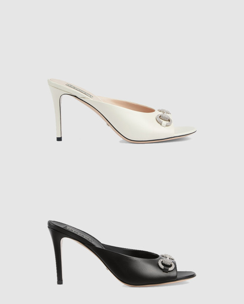 [GUCCI-구찌]크리스탈 홀스빗 샌들 771693