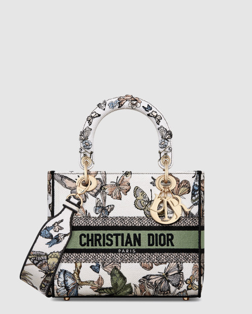 [DIOR-디올]레이디백 디라이트 미듐 M0565