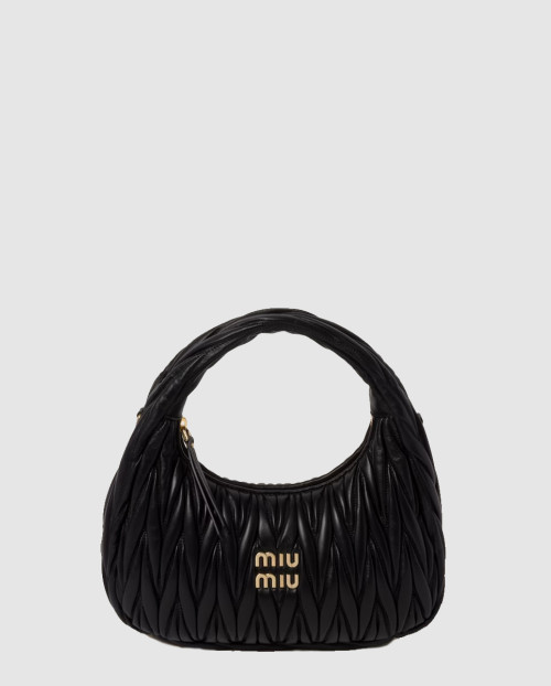 [MIUMIU-미우미우]나파 가죽 호보 백 5BC108