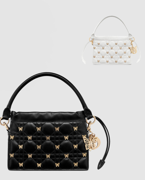 [DIOR-디올]레이디 미니 드로우스트링백 S0981