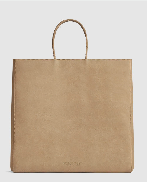 [BOTTEGA-보테가베네타]미듐 브라운 토트백 741557