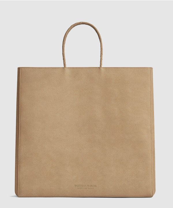 [BOTTEGA-보테가베네타]미듐 브라운 토트백 741557