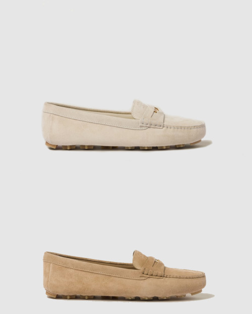 [MIUMIU-미우미우]스웨이드 로퍼 5DD022