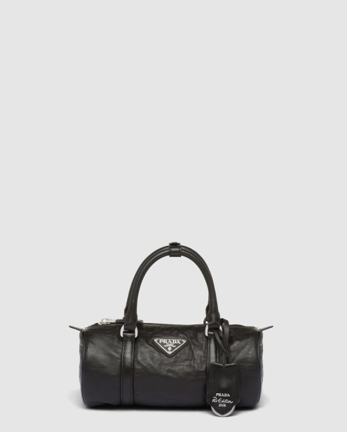 [PRADA-프라다]프레스드 나파 가죽 핸드백 1BA389