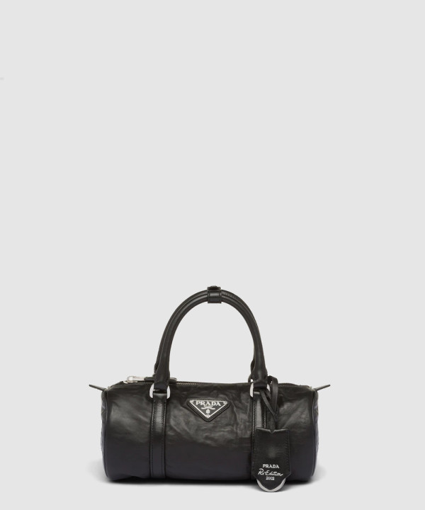 [PRADA-프라다]프레스드 나파 가죽 핸드백 1BA389