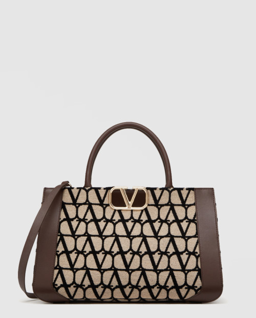 [VALENTINO-발렌티노]브이로고 토트백 미듐